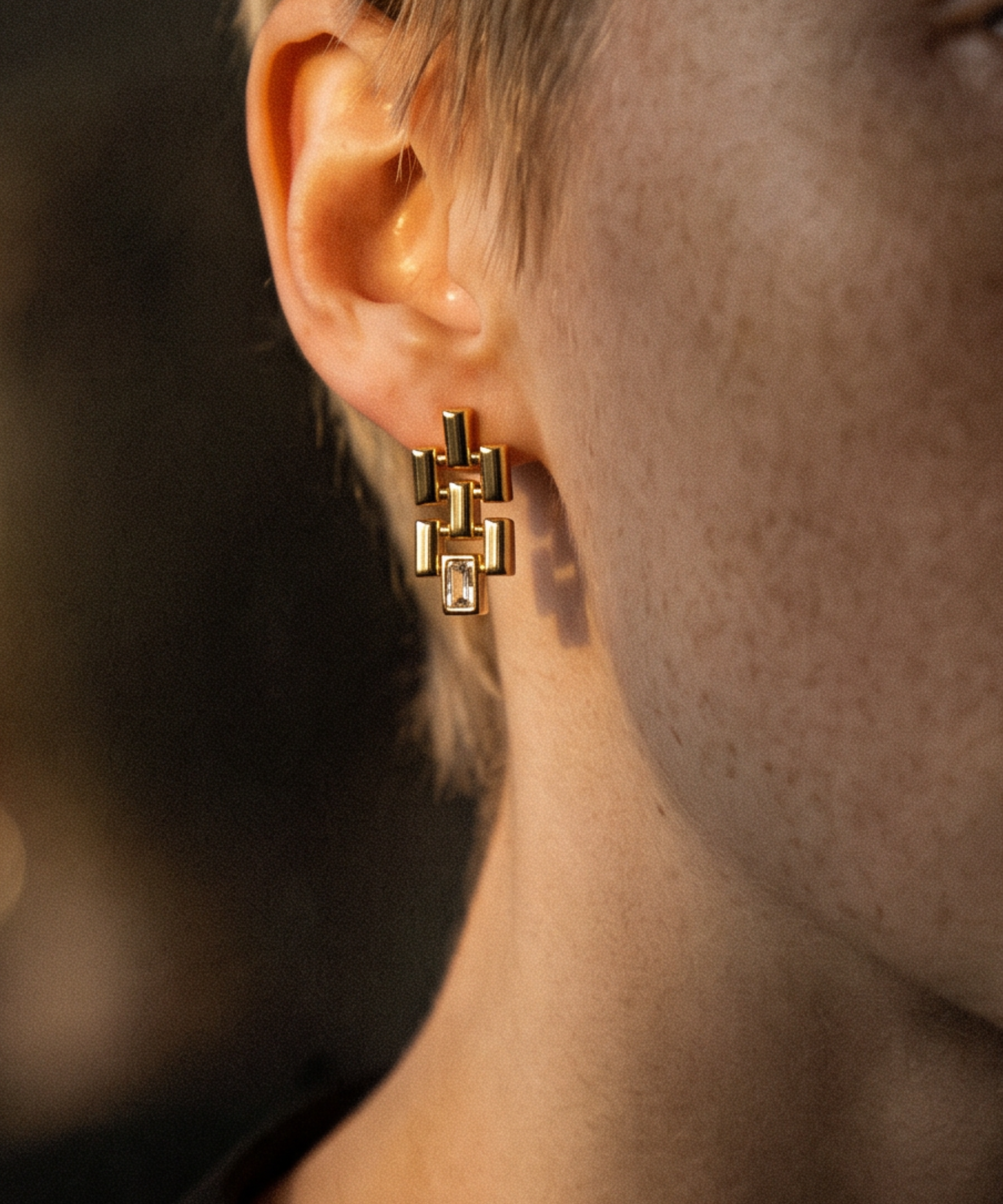 Geometric Tile Pierce