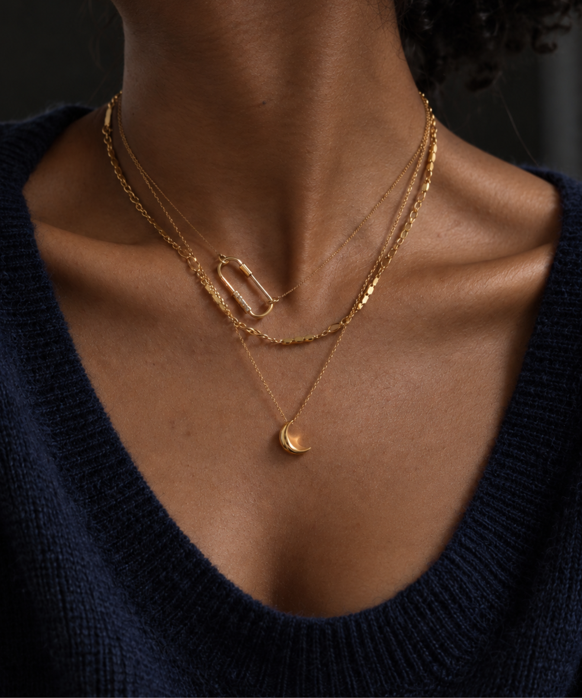 Crescent Moon Necklace