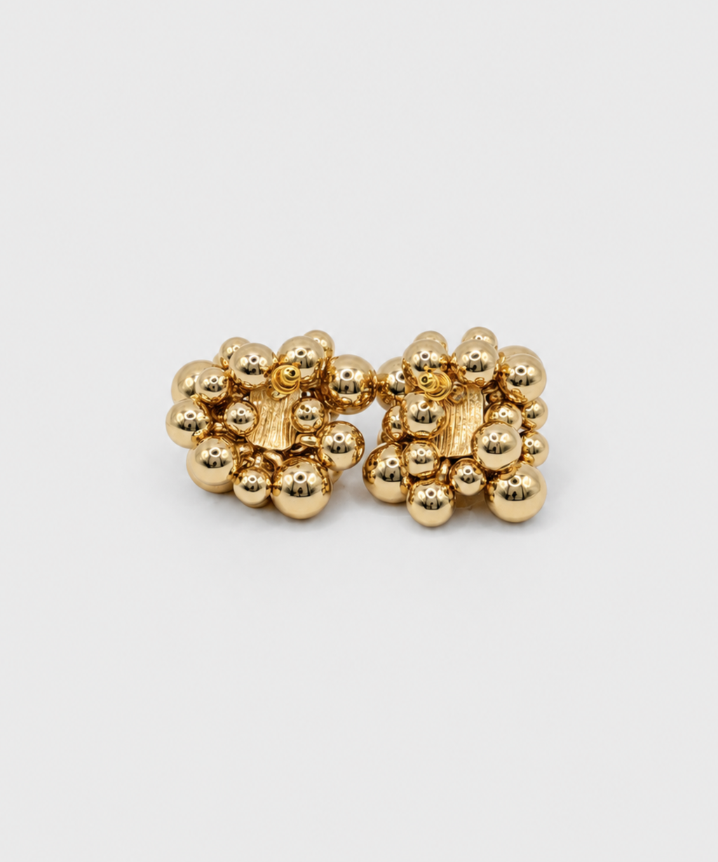 Bubble Bunch Pierced Earrings