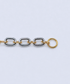 Two Tone Link Bracelet