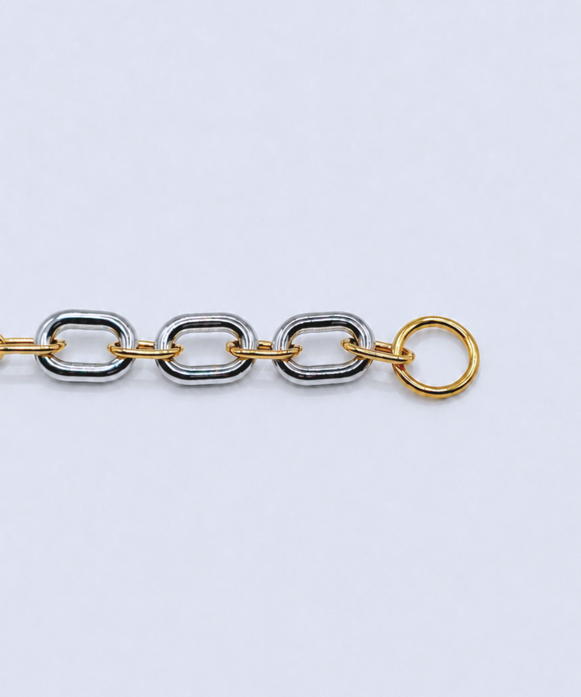 Two Tone Link Bracelet