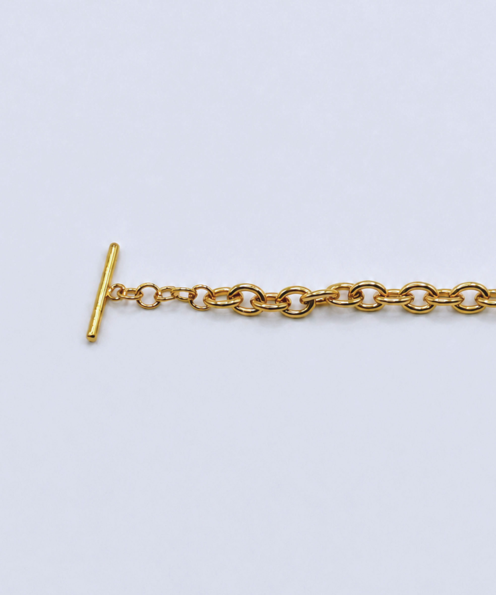 Two Tone Link Bracelet
