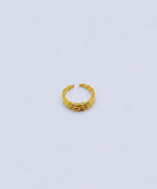 Triple Line Bijou Open Ring