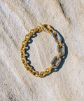 Two Tone Link Bracelet