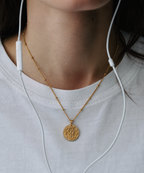Zodiac Coin Necklace/Gemini/双子座