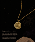 Zodiac Coin Necklace/Sagittarius/射手座